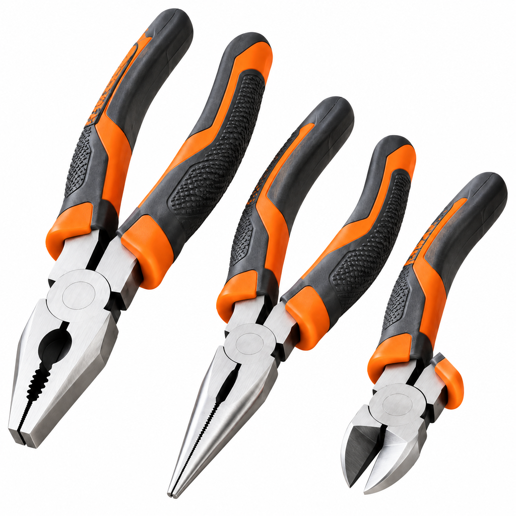 voqzunir 3-Piece Pliers Set — isolated product view