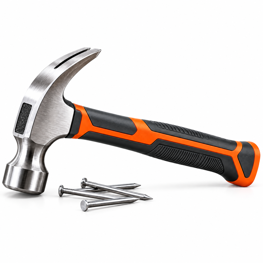 voqzunir Claw Hammer with Textured Grip — isolated product view