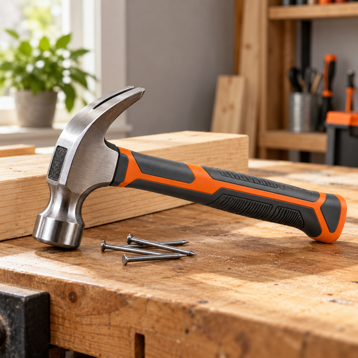 voqzunir Claw Hammer with Textured Grip — main product photo