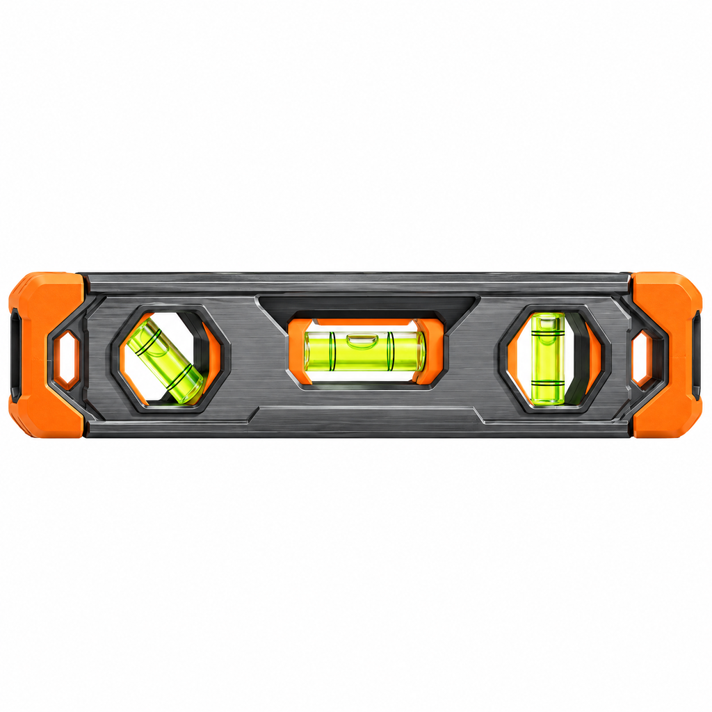 voqzunir 3-Vial Spirit Level — isolated product view